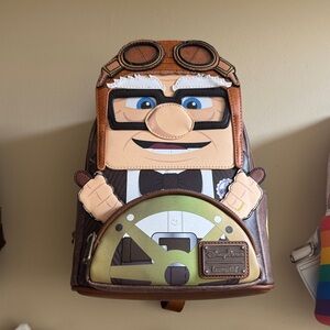 Loungefly Brown and Cream Character Backpack
